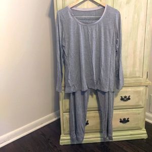 Latuza bamboo grey pajama set